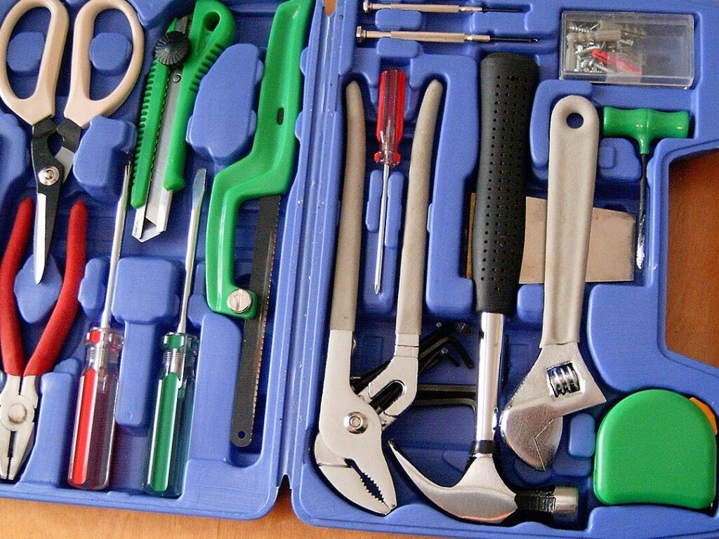 materiales y herramientas utilizados